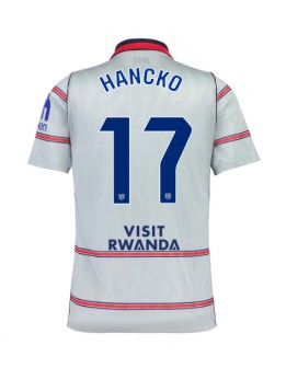 Moški Nogometna dresi replika Atletico Madrid David Hancko #17 Tretji 2026-27 Kratek rokav Moški Nogometna dresi replika Atletico Madrid David Hancko #17 Tretji 2026-27 Kratek rokav